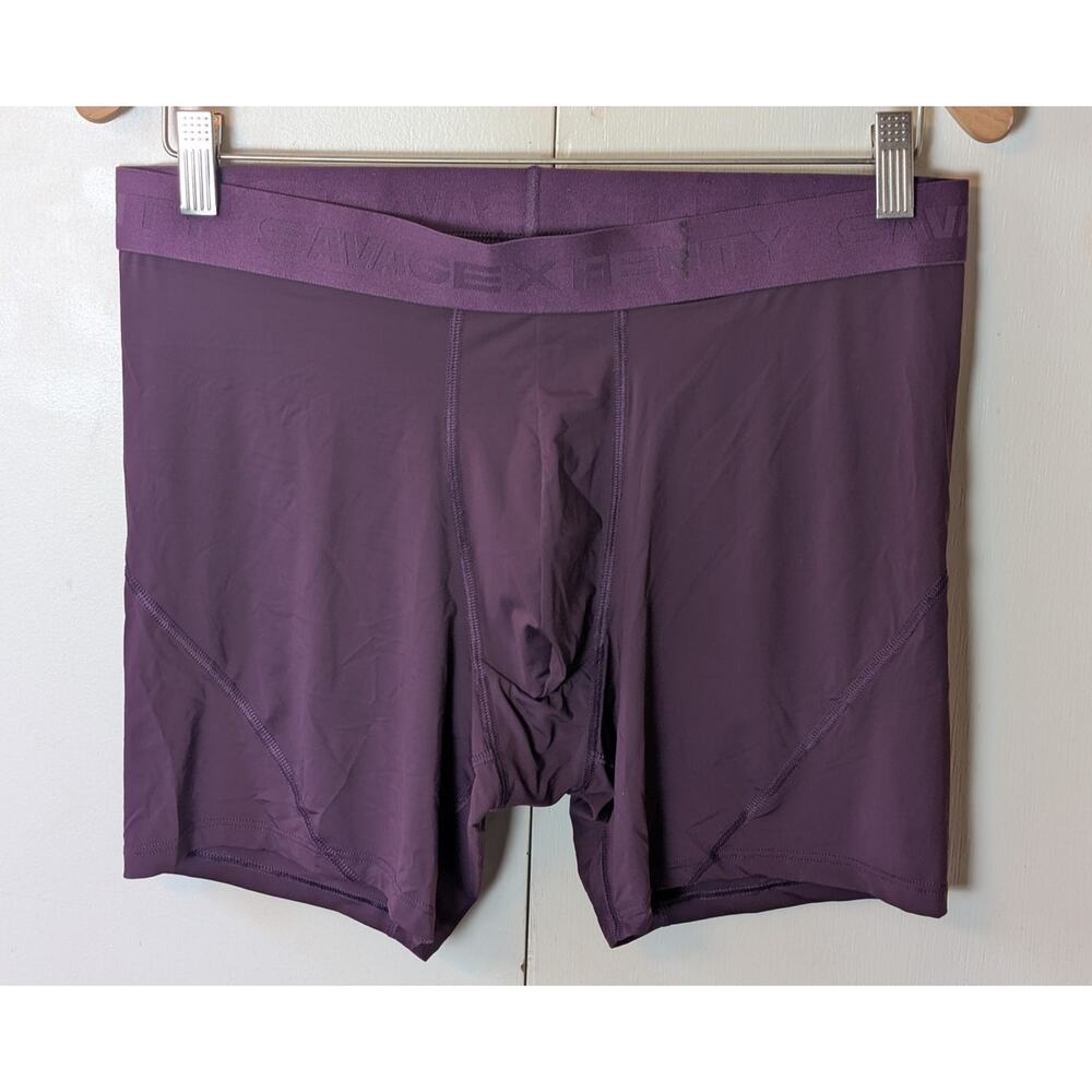 Savage X Fenty Purple Boxers Large